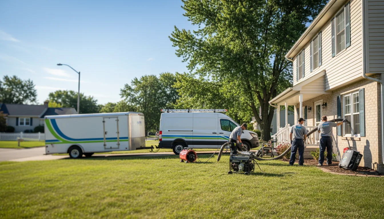 Flooded Basement Restoration And Cleanup With Repair in Upton, WY near me